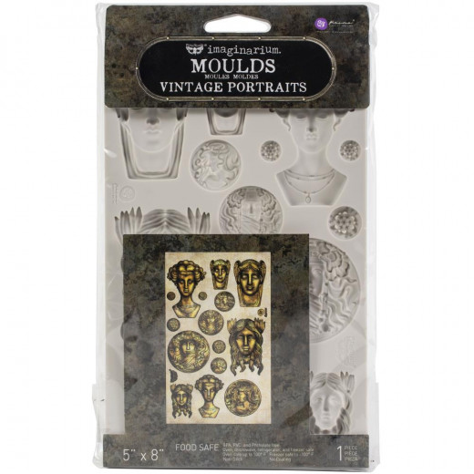 Finnabair Decor Moulds - Vintage Portraits