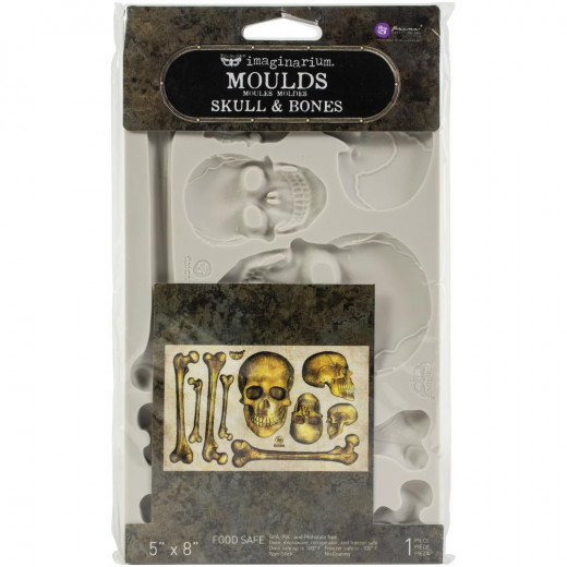 Finnabair Decor Moulds - Skull and Bones