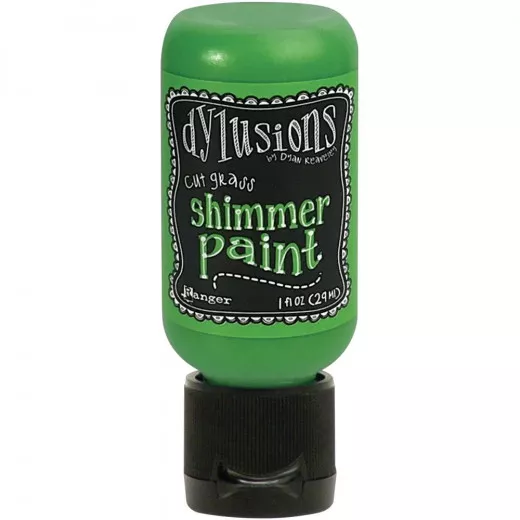 Dylusions Shimmer Paint - Cut Grass