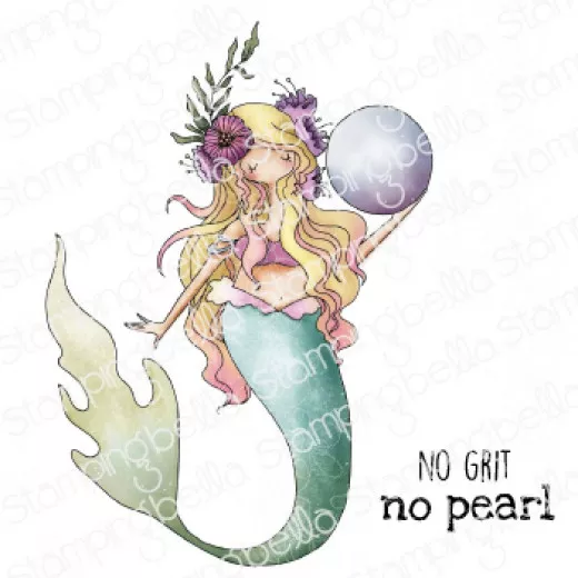 Stamping Bella Cling Stamps - Curvy Girl Mermaid