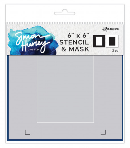 Simon Hurley create. Stencil and Mask - Rectangle Blend