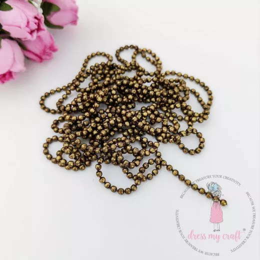 Dress My Craft Ball Chain Bronze