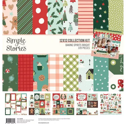 Baking Spirits Bright 12x12 Collection Kit