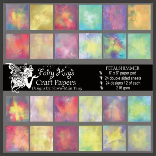 Fairy Hugs 6x6 Paper Pad - Petalshimmer