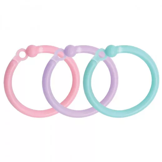 WRMK Cinch Plastic Loop Binding - Pink, Lilac & Blue