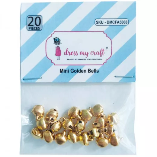 Dress My Craft Mini Golden Bells