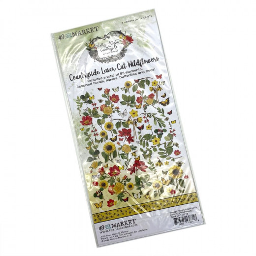 Vintage Artistry Countryside Laser Cut Wildflowers