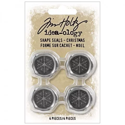 Idea-Ology Metal Shape Seals - Christmas