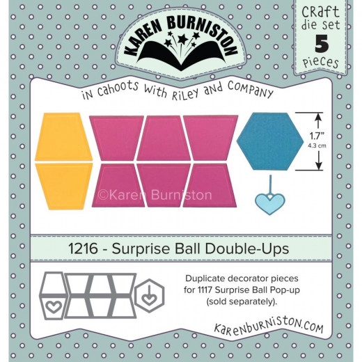 Karen Burniston Die - Surprise Ball Double-Ups