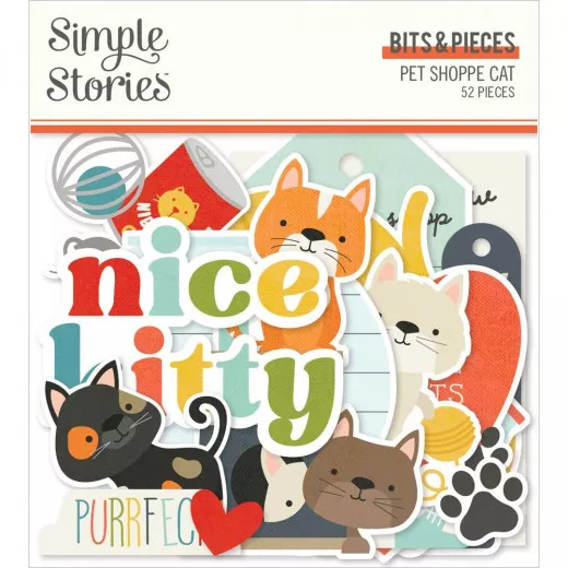 Bits & Pieces Die-Cuts - Pet Shoppe Cat