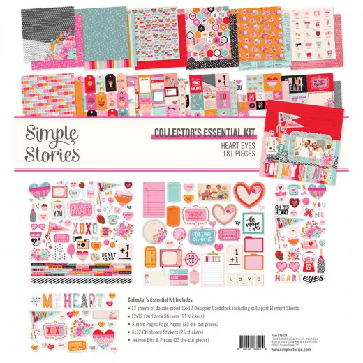 Heart Eyes 12x12 Collectors Essential Kit