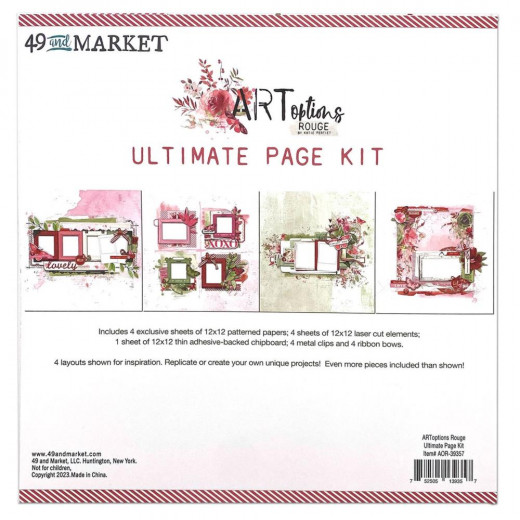 49 And Market Ultimate Page Kit - ARToptions Rouge