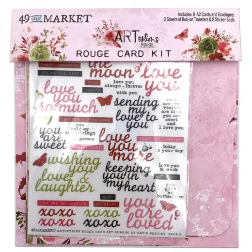 49 And Market Card Kit - ARToptions Rouge