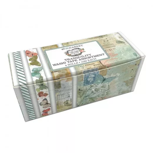 49 And Market Vintage Artistry Tranquility Washi Tape Set