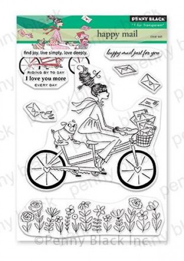 Clear Stamps - Happy Mail