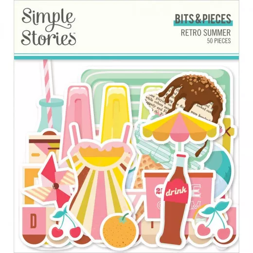 Bits & Pieces Die-Cuts - Retro Summer