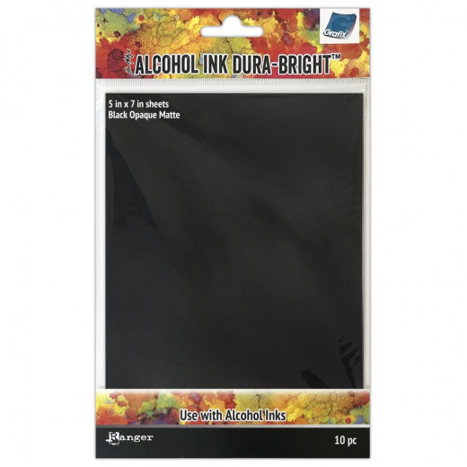 Tim Holtz Alcohol Ink Dura-Bright - Black Opaque Matte