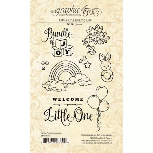 Graphic 45 Little One Stamp Set