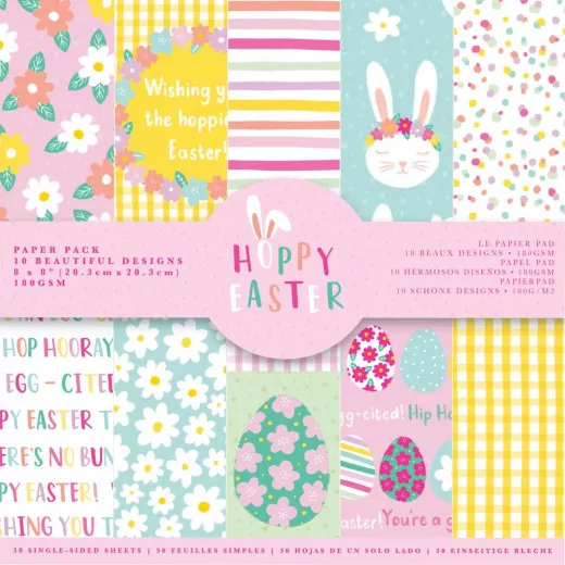 Violet Studio Hoppy Easter 8x8 Paper Pad