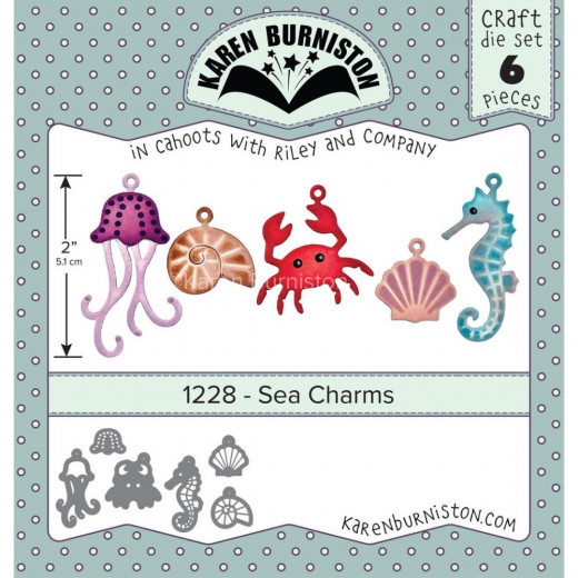 Karen Burniston Die - Sea Charms