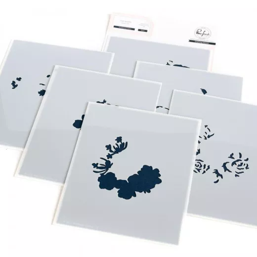 Pinkfresh Studio Stencils - Handpicked Flowers