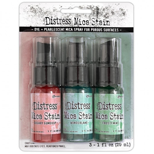 Tim Holtz Distress Mica Stain Set - Holiday Set Nr. 6