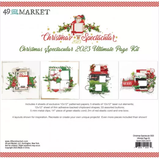 49 And Market Ultimate Page Kit - Christmas Spectacular 2023