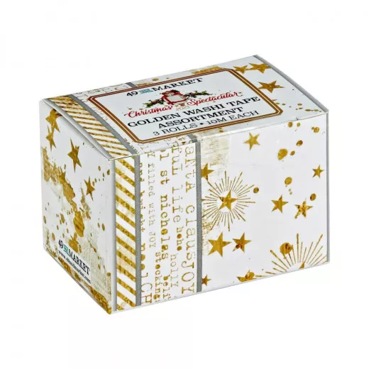 49 And Market - Golden Christmas Spectacular 2023 - Washi Tape Set