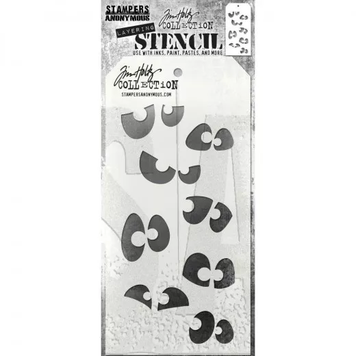 Tim Holtz Layered Stencil - Peekaboo