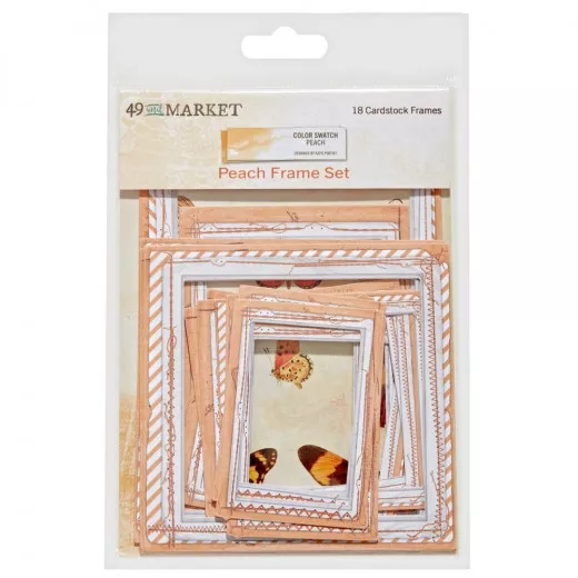 49 and Market - Color Swatch: Peach Frame Set