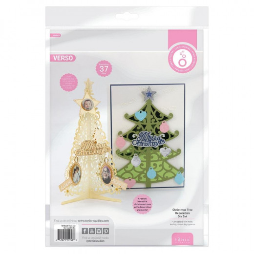 Tonic Studios Die Set - Christmas Tree Decoration