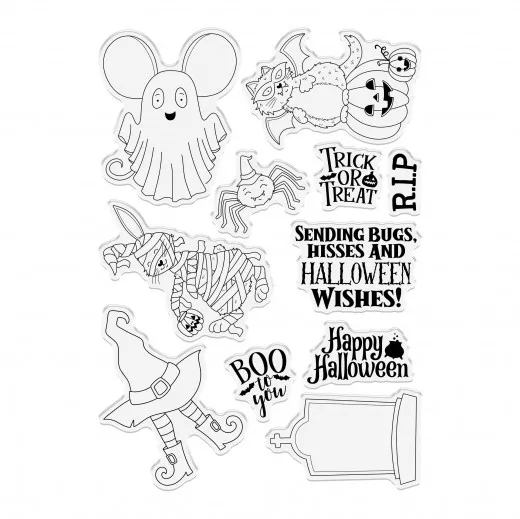 Clear Stamps - All Hallows Eve - Boo To You