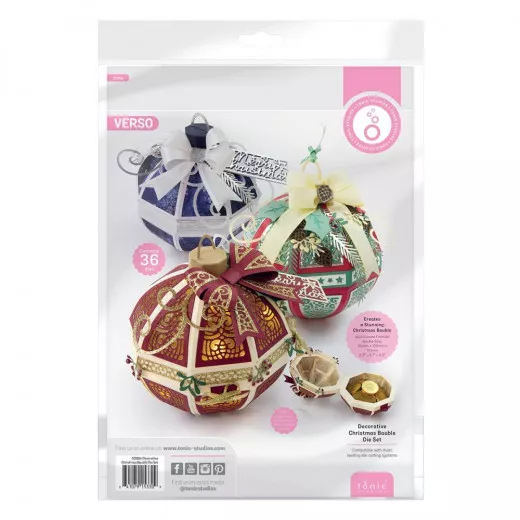 Tonic Studios Die Set - Decorative Christmas Bauble