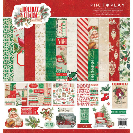 PhotoPlay - Holiday Charm - 12x12 Collection Pack