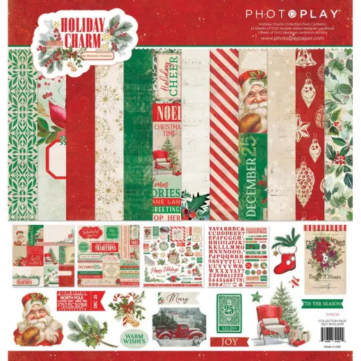 PhotoPlay - Holiday Charm - 12x12 Collection Pack