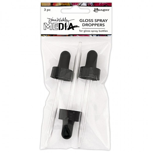 Dina Wakley Media Gloss/Spray - Droppers