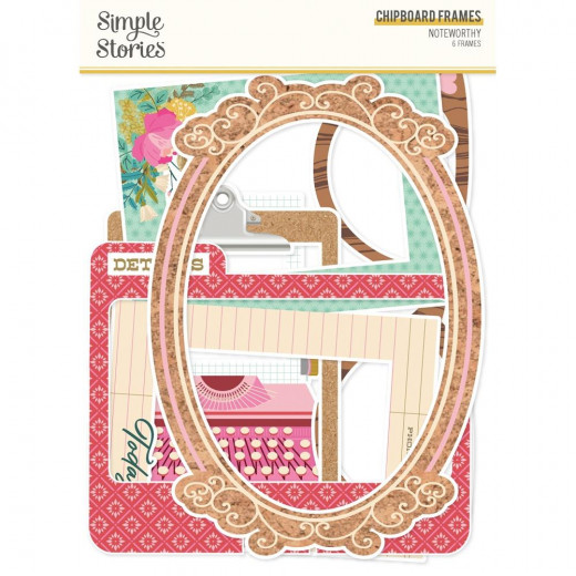 Chipboard Frames - Noteworthy