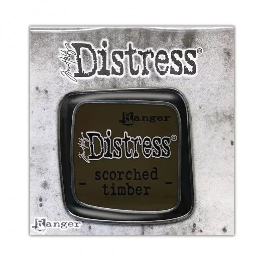 Tim Holtz Distress - Enamel Collector Pin - Scorched Timber