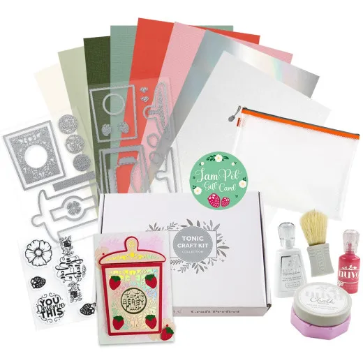 Tonic Craft Kit - Issue 78 - Jam Pot Gift Card-Apr 2024