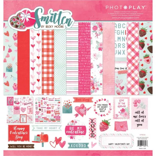 PhotoPlay - Smitten - 12x12 Collection Pack