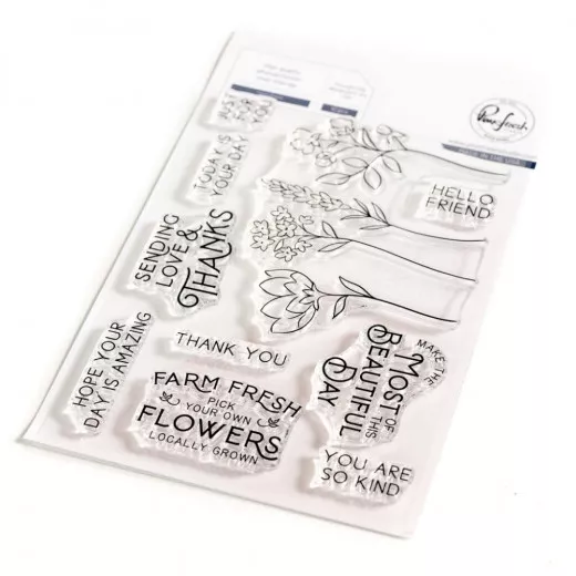 Pinkfresh Studio - Clear Stamps - Farm Fresh