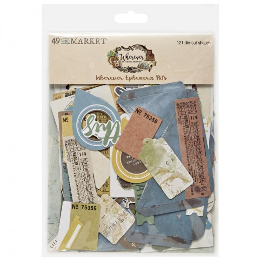 Vintage Artistry - Wherever - Ephemera Bits