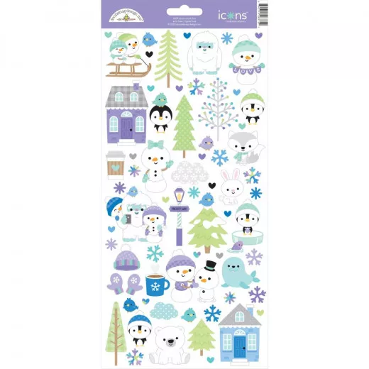 Snow Much Fun - Mini Icons Stickers