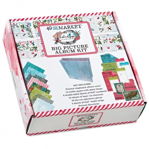 49 And Market Big Picture Album Kit - Kaleidoscope