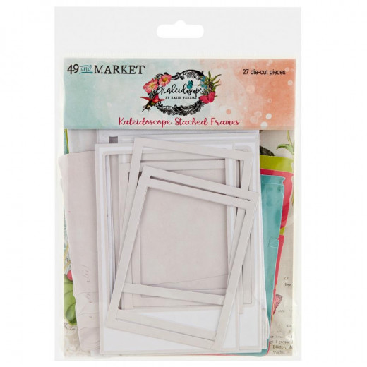 Chipboard Frames - Stacked Frames - Kaleidoscope