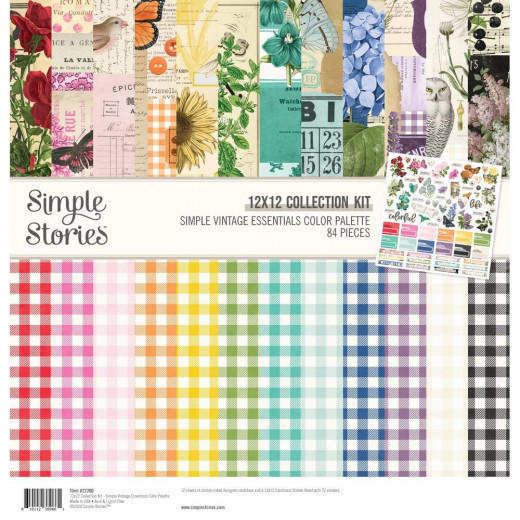 Simple Vintage Essentials Color Palette - 12x12 Collection Kit