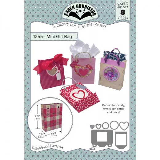 Karen Burniston Die - Mini Gift Bag