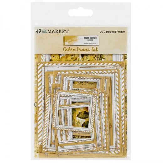 Chipboard Frames - Color Swatch: Ochre