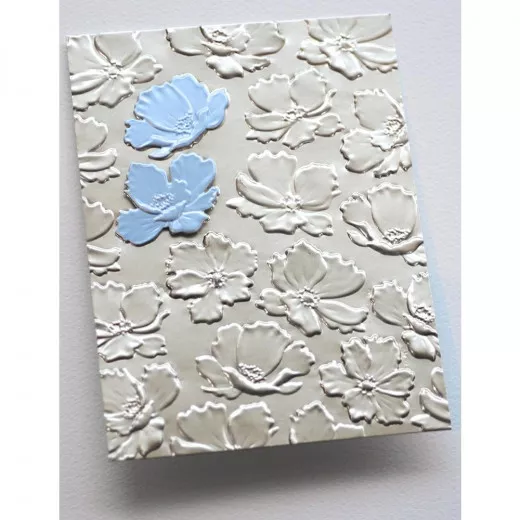 Memory Box - Embossing Folder & Cutting Dies - Anemone Drift