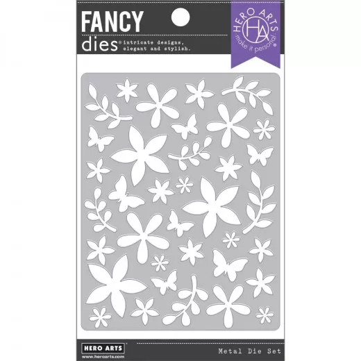 Hero Arts Fancy Dies - Flower Pattern